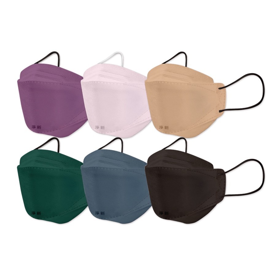 魚型口罩日常佩戴情境