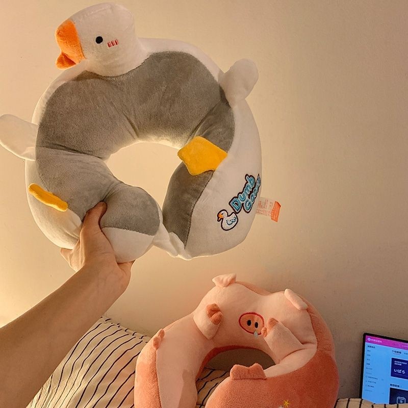 可愛卡通U型枕商品圖