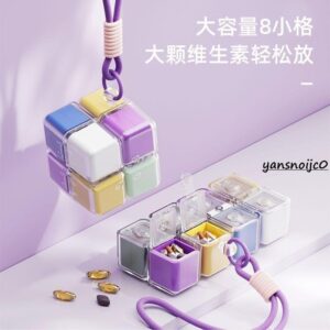 魔方藥盒怎麼用？一週七天藥品分裝、旅行收納與防潮整理教學