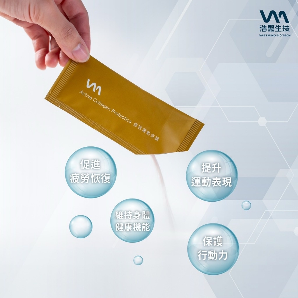 TWK10專利運動膠原益生菌成分與吃法