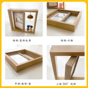 照片總是被遺忘？六吋旋轉相框用雙面與旋轉解決「不想換、也不想收」的痛點