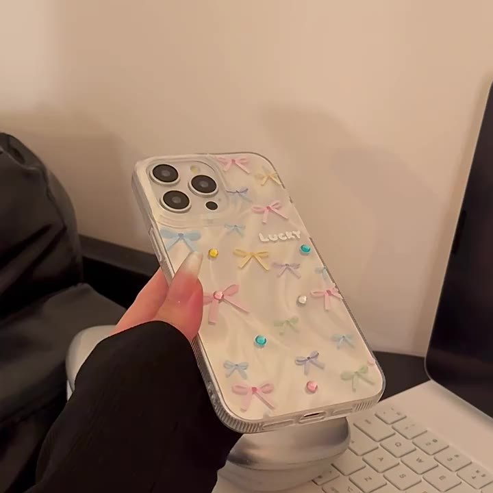 鏡面手機殼清潔示意