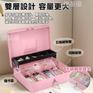 大號 vs 特大號收銀盒：同樣兩層分區，哪一款更適合你？（容量與使用情境比較）