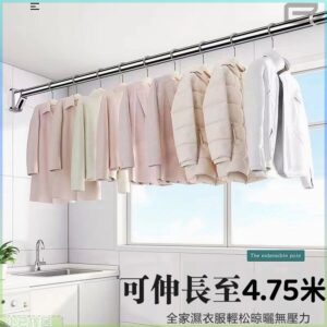 免打孔伸縮桿安裝教學：量尺寸、選長度、避免滑動的3步驟