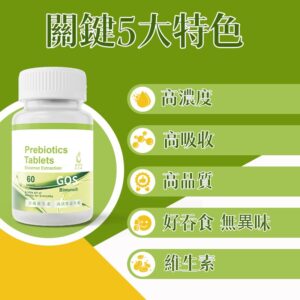 便秘與消化卡卡怎麼辦？益生菌酵素的「痛點解法」：從生活調整到用法（60粒/瓶）