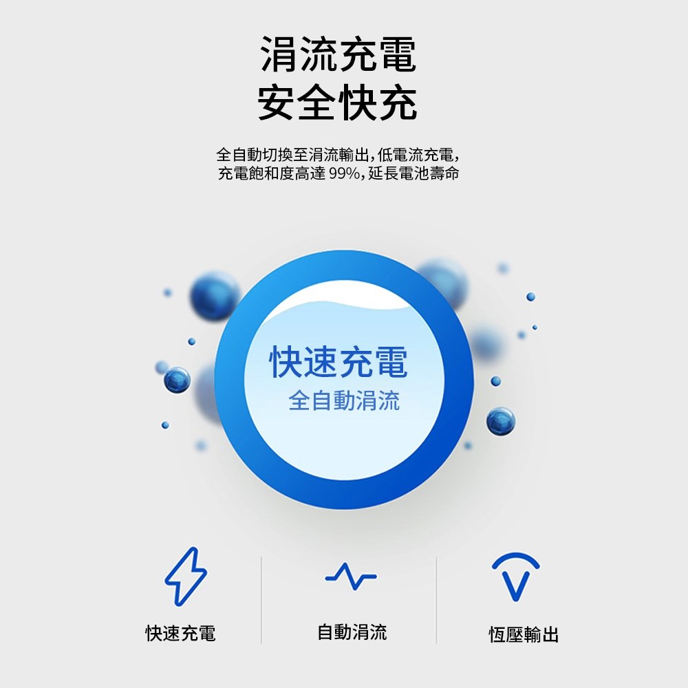 8 槽充電器一次放入多顆 AA/AAA