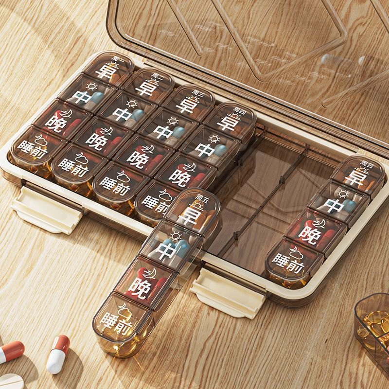 長輩健忘、看不清字、常漏吃？一週七天分藥盒的痛點解法與應對策略