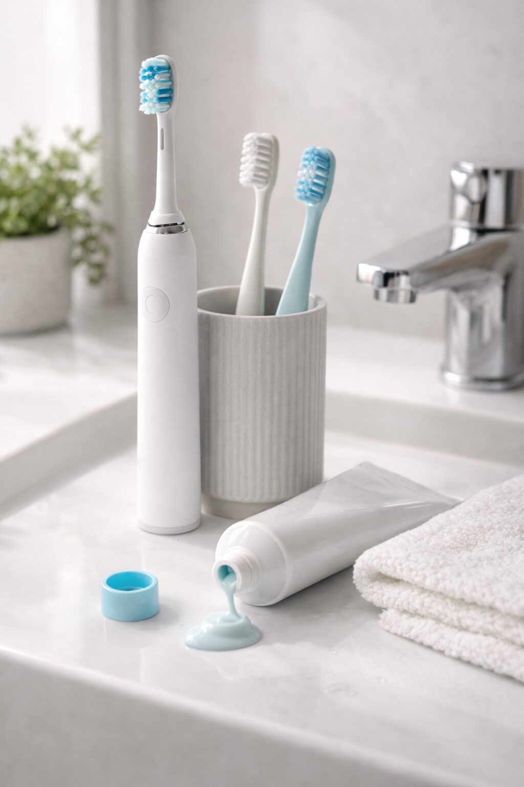 牙齦線清潔與口腔觀察