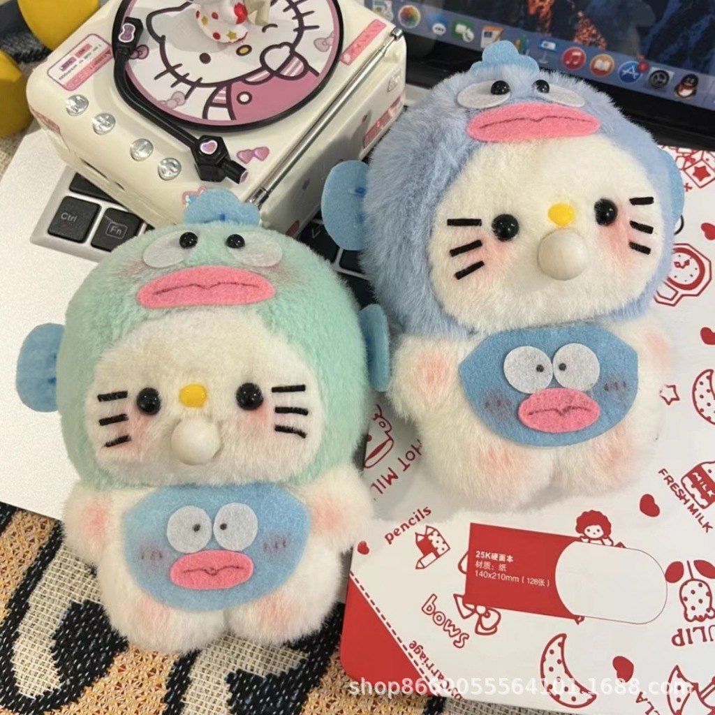 手作娃娃材料包完成後展示