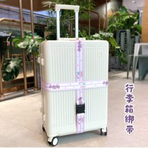 行李箱綁帶怎麼綁才不鬆？十字固定＋一字固定的打包步驟教學