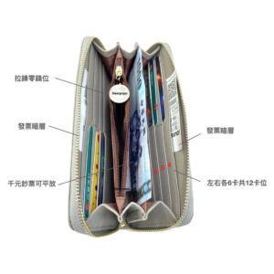 發票收不乾淨、錢包越用越亂？用有發票暗層的長夾把問題解掉 📌