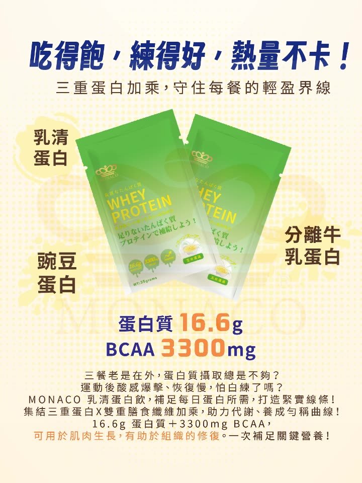 不同口味蛋白飲的比較情境