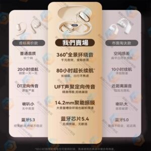 不入耳 OWS 開放式藍芽耳機使用教學：從配戴角度到通話降噪的日常設定