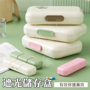 藥盒總是受潮、找不到、或分裝後更亂？用密封防潮＋可拆式把問題一次整理好
