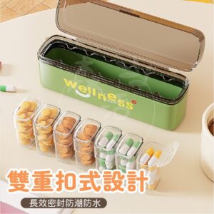 藥盒常潮濕、找不到藥、分不清怎麼辦？密封可視化分裝盒的痛點解法（韓印）