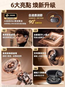 開放式耳掛 vs 入耳式真無線：柏林之音藍芽耳機5.4適合你的關鍵比較