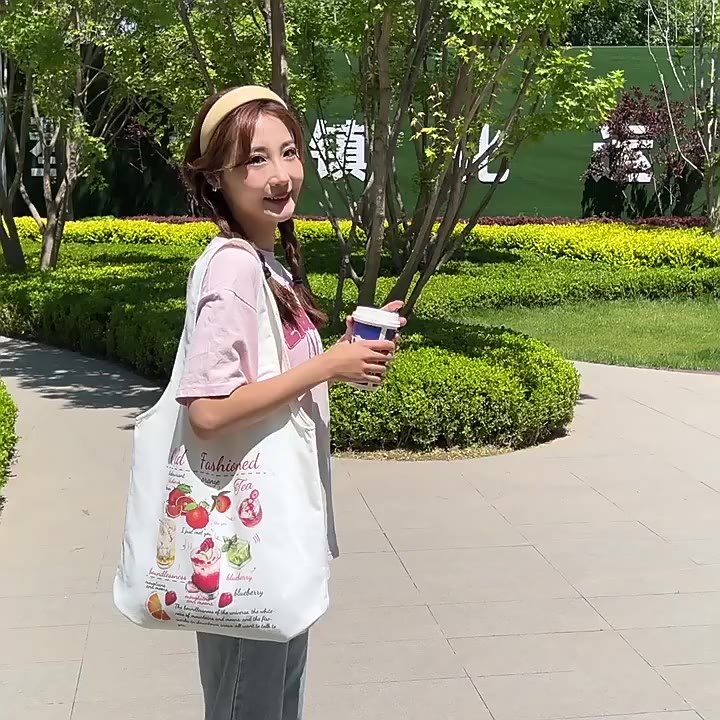 帆布包客製化大容量收納袋生活情境