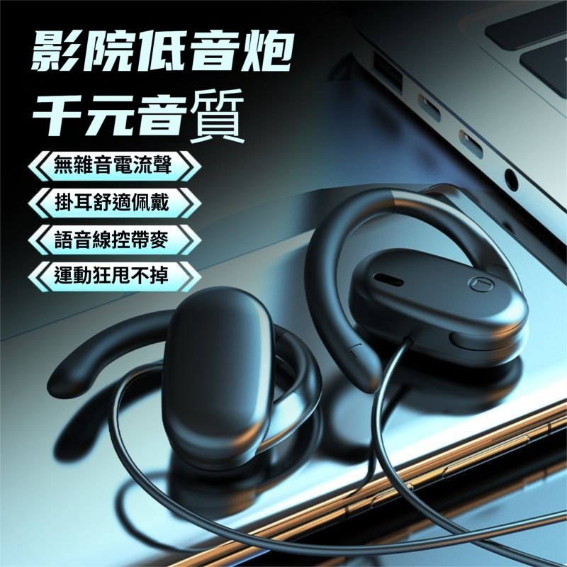 耳掛式佩戴角度調整示意