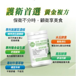 高麗菜維生素U vs. 益生菌單方:MedBIO 美百優™ 衛常寧高麗菜的差異在哪?