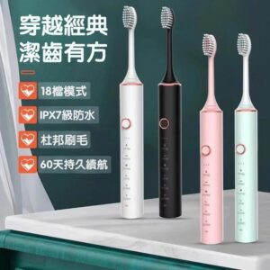 從「刷不乾淨」到「流程順」：隔日配電動牙刷的使用與照顧教學（成人軟毛、聲波震動、防水）