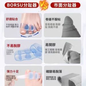 硅膠分趾器怎麼戴才舒服?拇指外翻與重疊趾的穿戴步驟、尺寸判斷與保養
