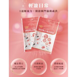 久坐後覺得「不夠俐落」怎麼辦?黑紅雙豆順水膠囊的痛點拆解與替代方案