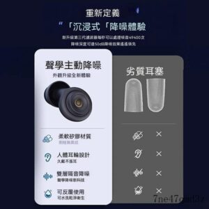 入耳式降噪睡眠耳塞怎麼戴才有感?五種耳帽的「密合度」教學