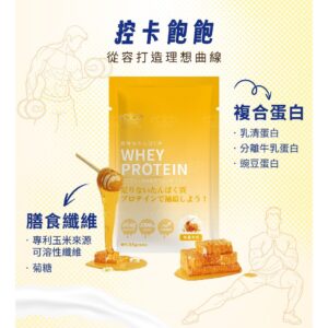 從沖泡到飲用時機:蜂蜜牛奶乳清蛋白隨身包的使用教學(35g 單包)