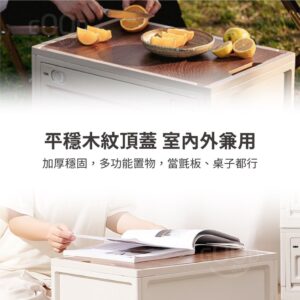 露營收納最怕什麼?五開門送桌板幫你解掉「翻找、亂塞、沒工作面」三個痛點